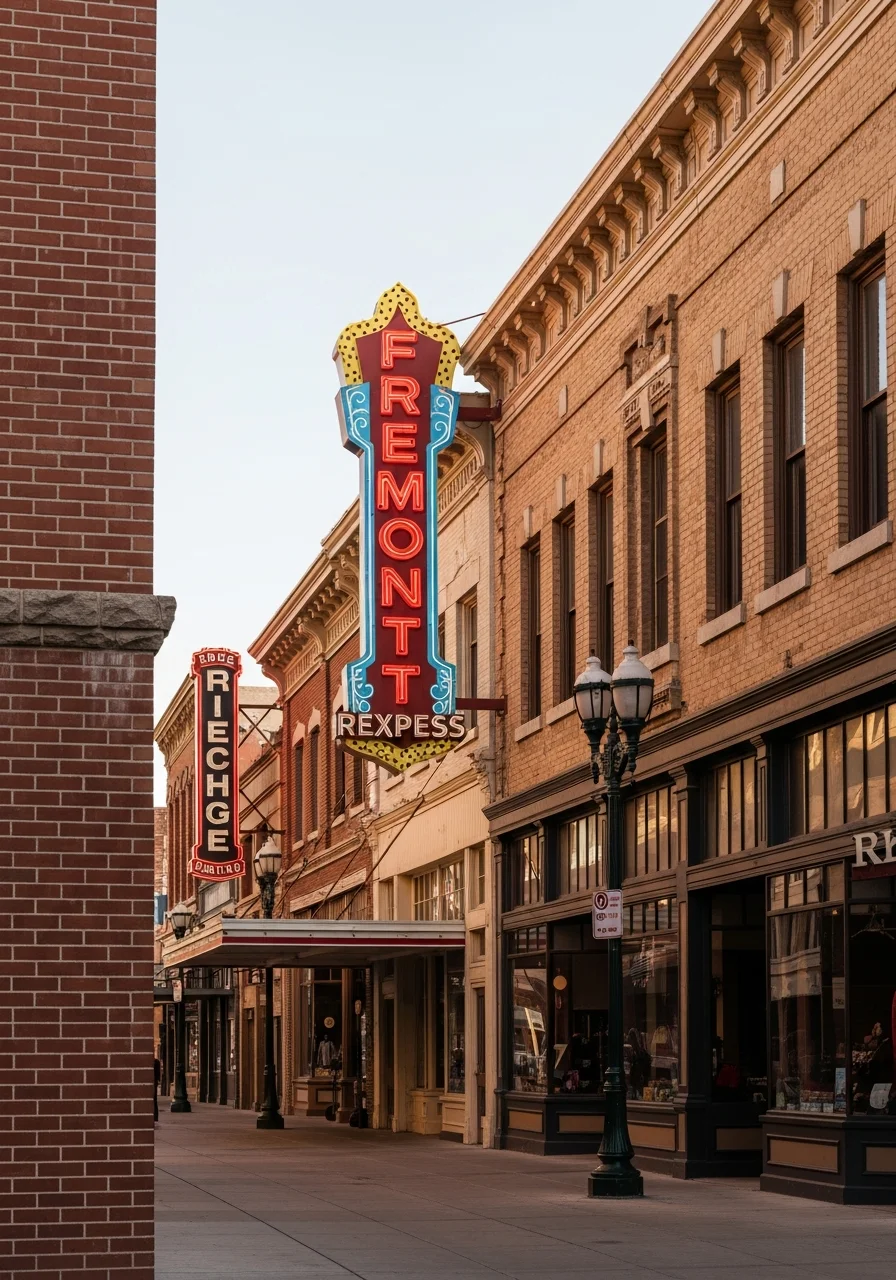 Detail of completed downtown project showing quality craftsmanship and integration with historic neighborhood character.